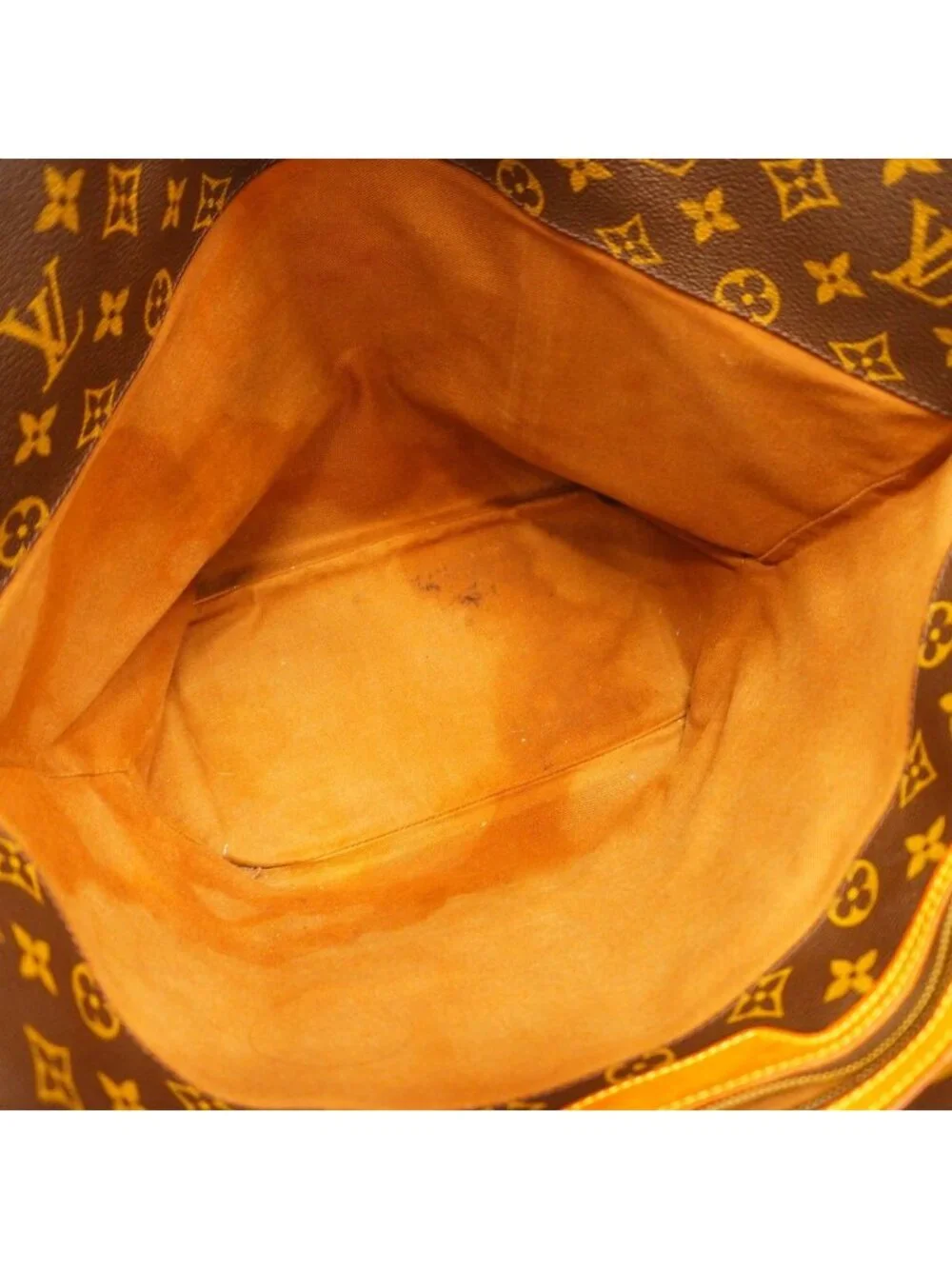 Louis Vuitton Tote Bag Monogram Sac Shopping Brown